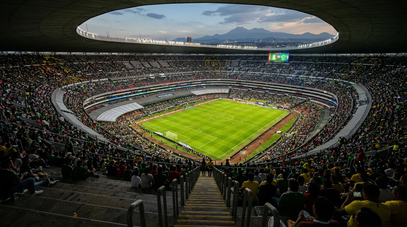 Estadio Azteca in Mexiko-Stadt, Austragungsort des WM-Eröffnungsspiels 2026
