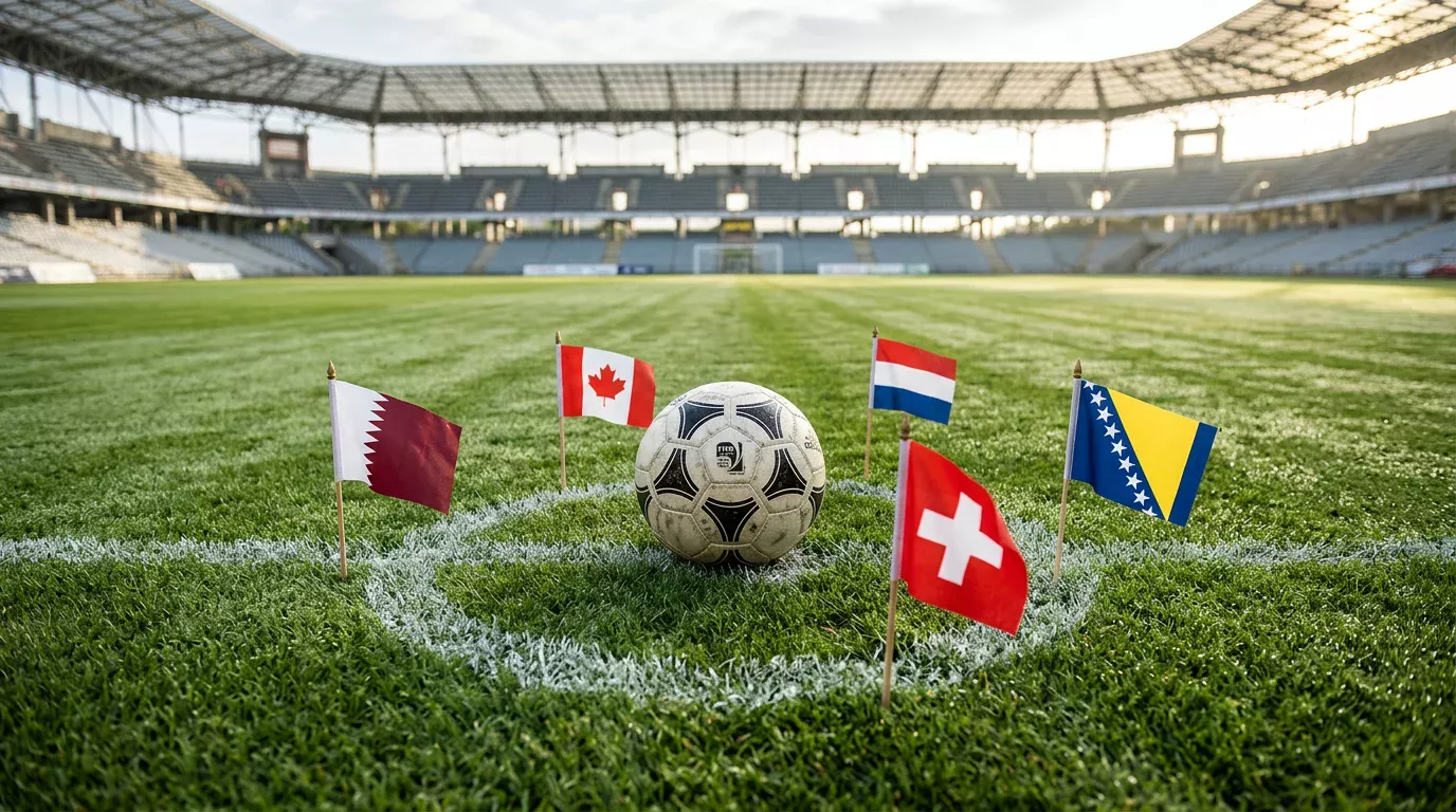 WM 2026 Gruppe B mit Kanada, Schweiz, Katar und Bosnien-Herzegowina