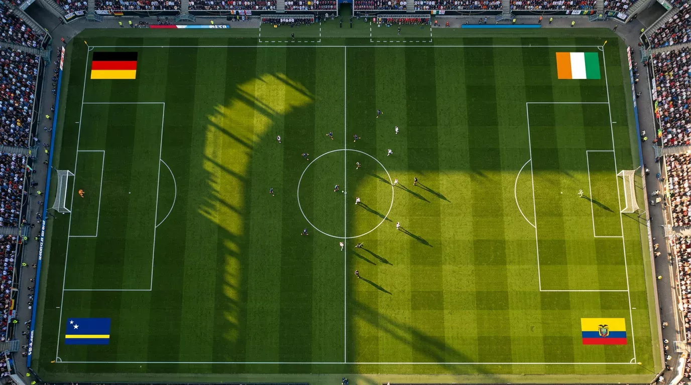 WM 2026 Gruppe E mit Deutschland, Côte d'Ivoire, Ecuador und Curaçao
