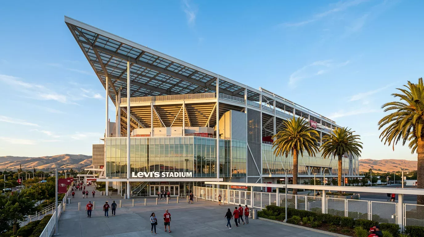Levi's Stadium in Santa Clara, Kalifornien, Austragungsort von Österreichs WM-Auftaktspiel