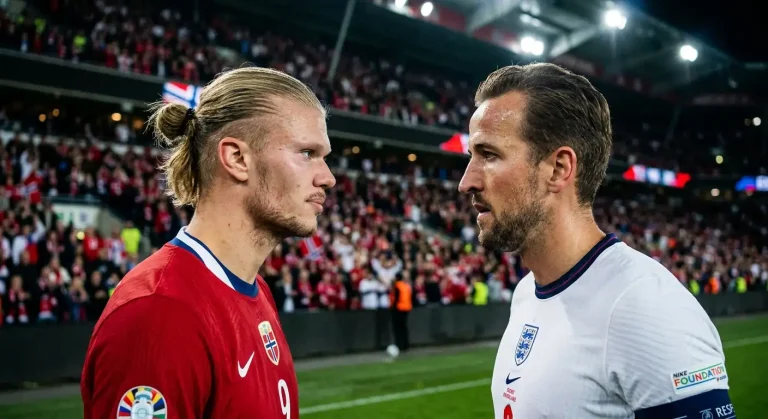 Norwegen — England Viertelfinale: Haaland trifft auf Kane